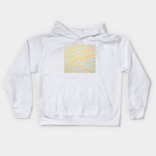 Wavey art Kids Hoodie